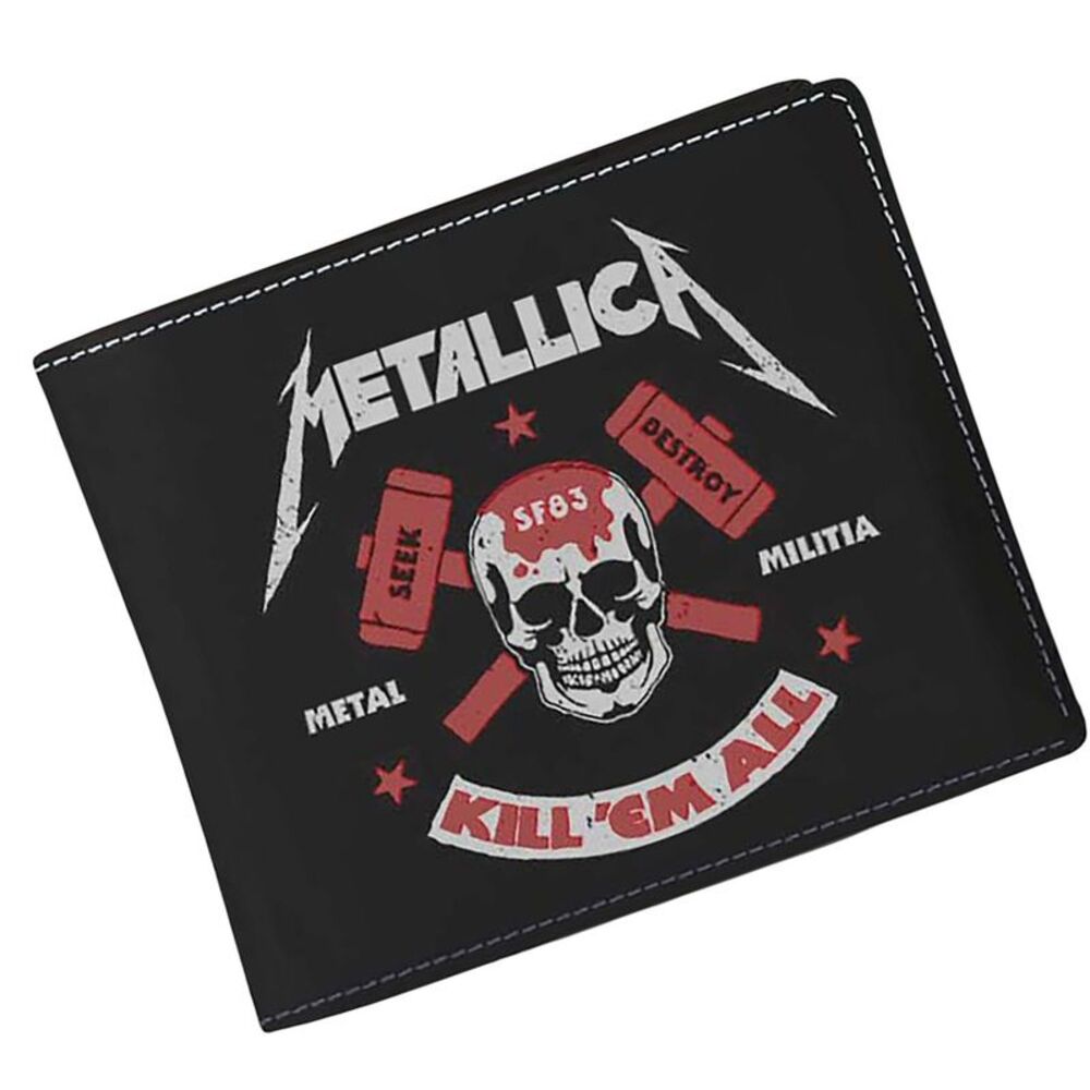 Metallica Kill Em All 2 Wallet / Black/Red/White - Picture 3 of 3
